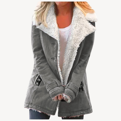 Women's Winter Jacket Fleece Lined Warm