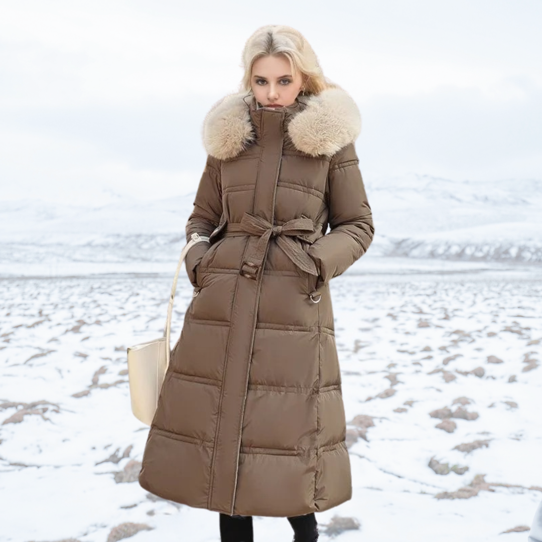 Stylish Winter Coat Women Faux Fur Elegant