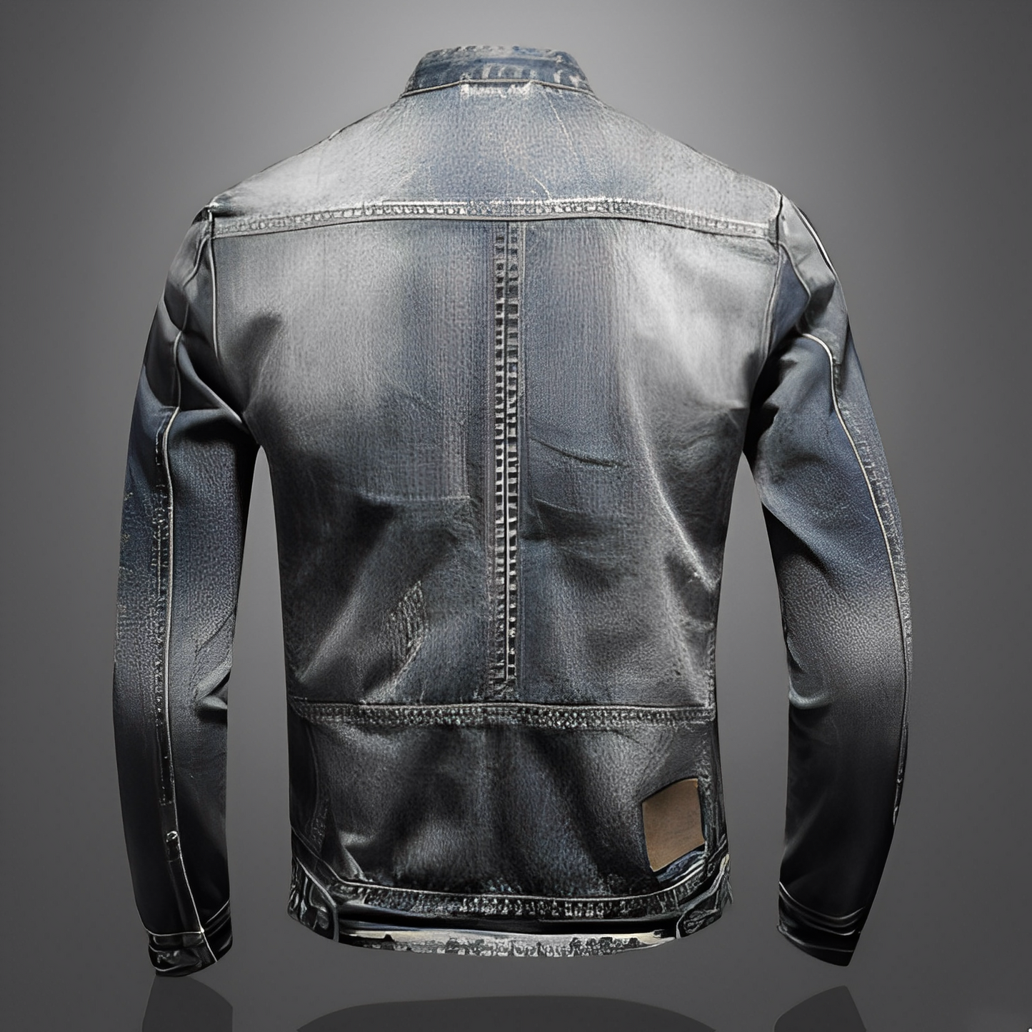 Männer Jeansjacke Modern Mit Taschen - IdealeKleiden
