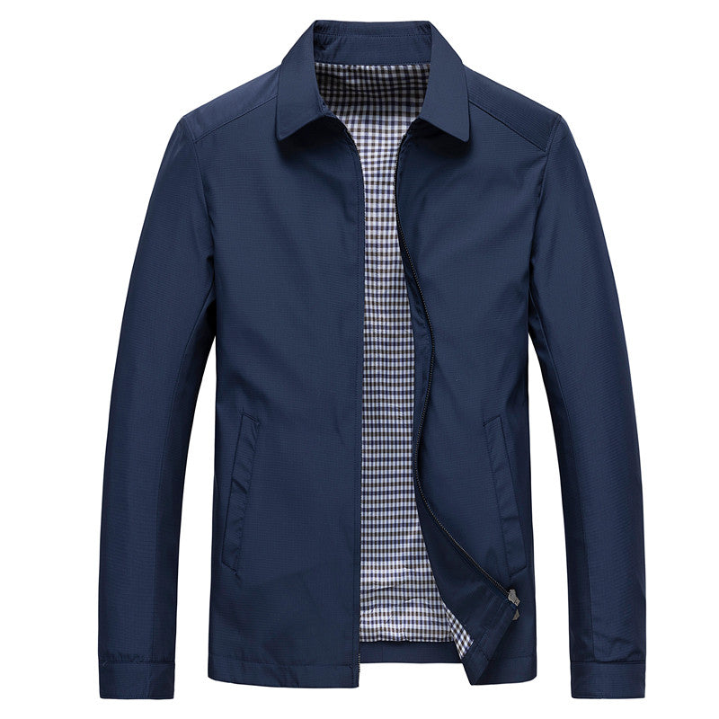 Stylish Men's Jacket Elegant Lapels