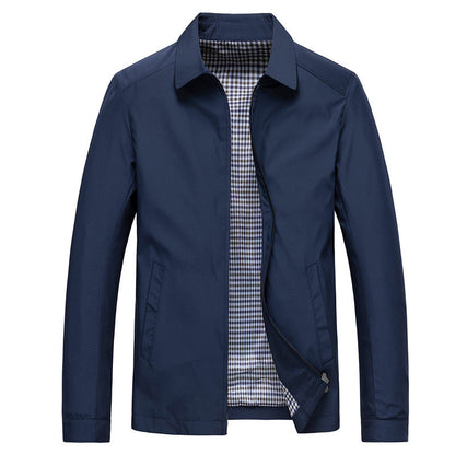 Stylish Men's Jacket Elegant Lapels