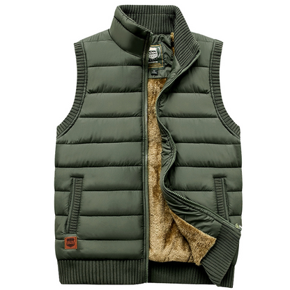 Men's Fleece Vest Warm and Comfortable