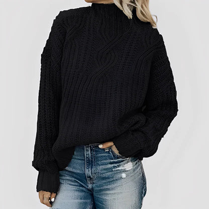 Stylish Women's Knitted Jumper Warm