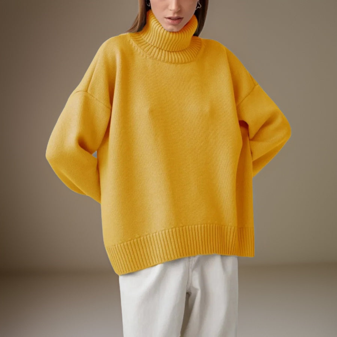 Women's Turtleneck Sweater Warm Winter