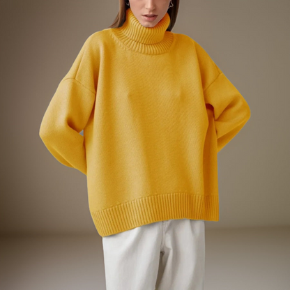 Women's Turtleneck Sweater Warm Winter