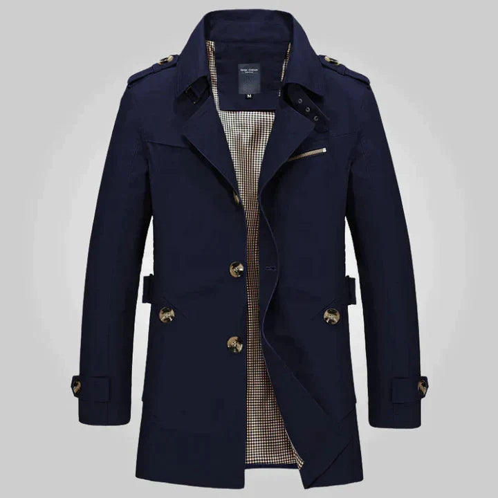 Men's Elegant Classic Style Trench Coat