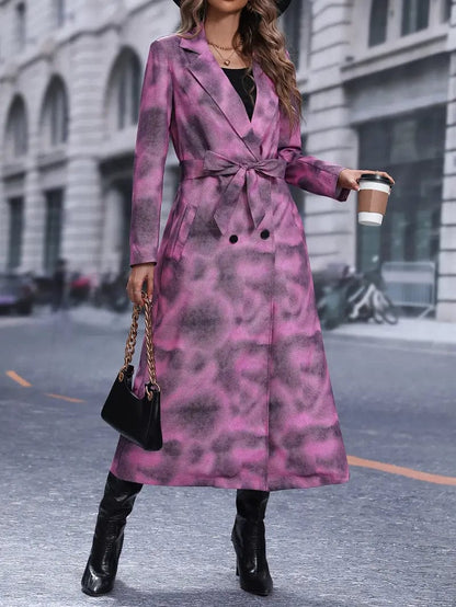 Eleganter Wintermantel Lang Chic Damen - IdealeKleiden