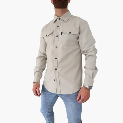 Modern Overshirt Jacket - Versatile Shirt Jacket for Leisure and Work