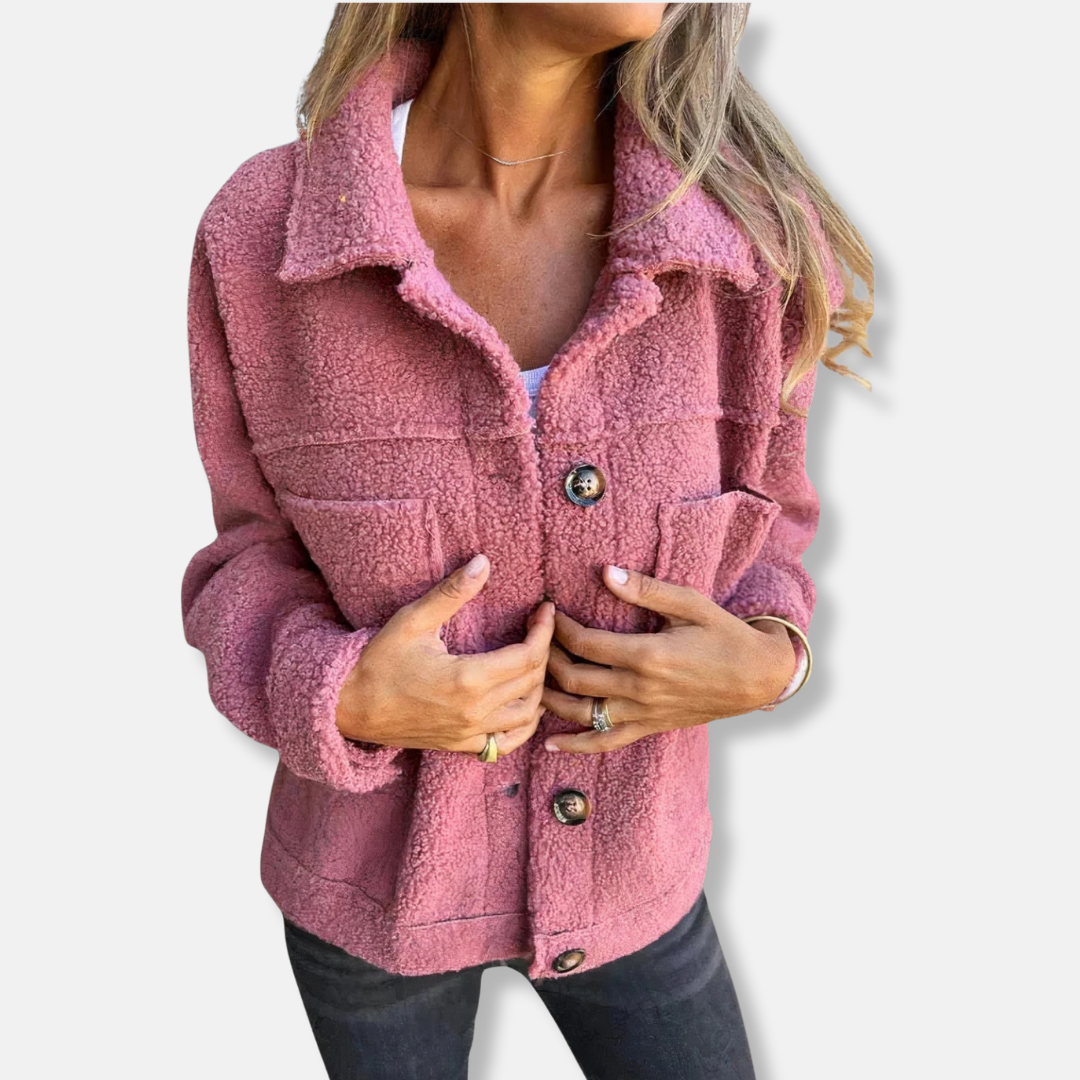 Soft Sherpa Jacket Fluffy Warm Fit