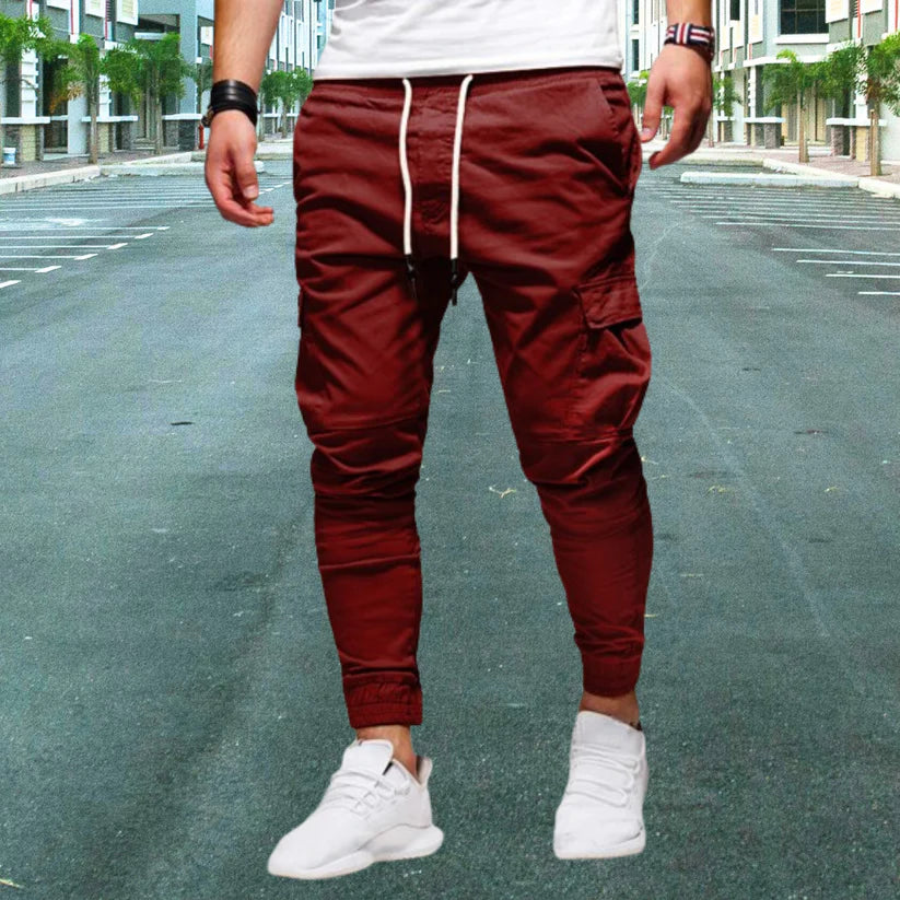Comfortable Men's Cargo Pants With Many Pockets