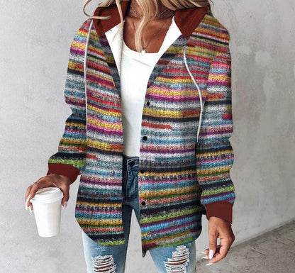 Stylish Hooded Cardigan
