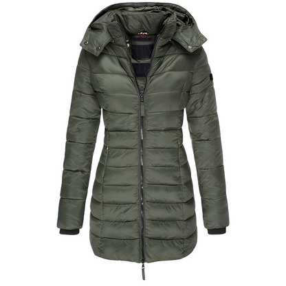 Elegant Women's Coat Warm Padded
