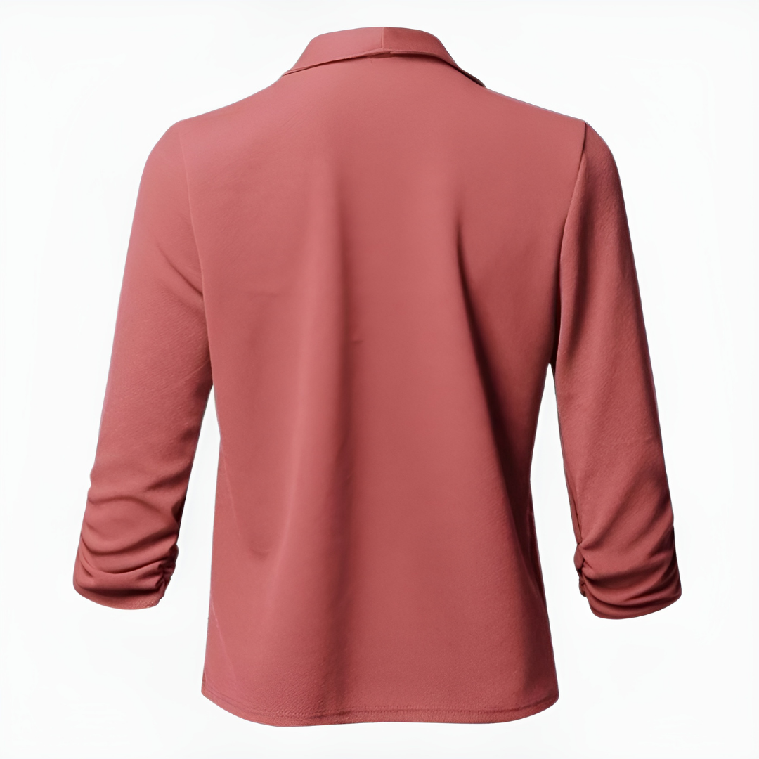 Elegante Damenblazer Langärmlig Formal - IdealeKleiden