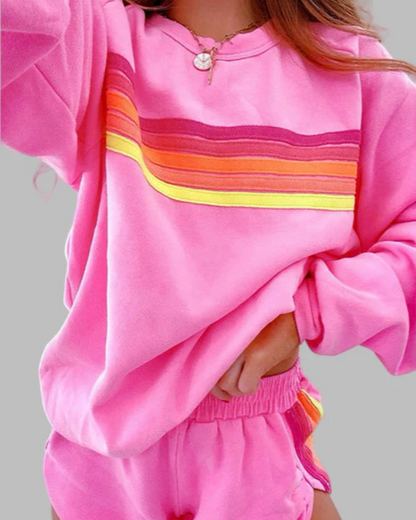 Striped Women's Pajama Set