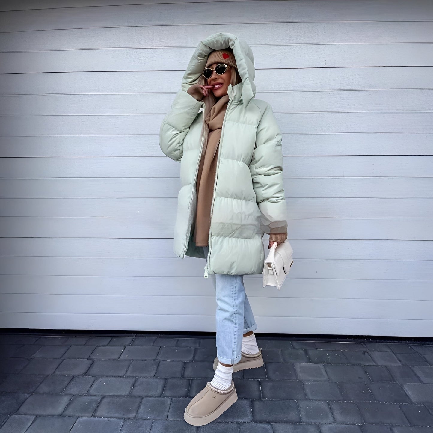 Stylish Women's Parka Jacket Elegant
