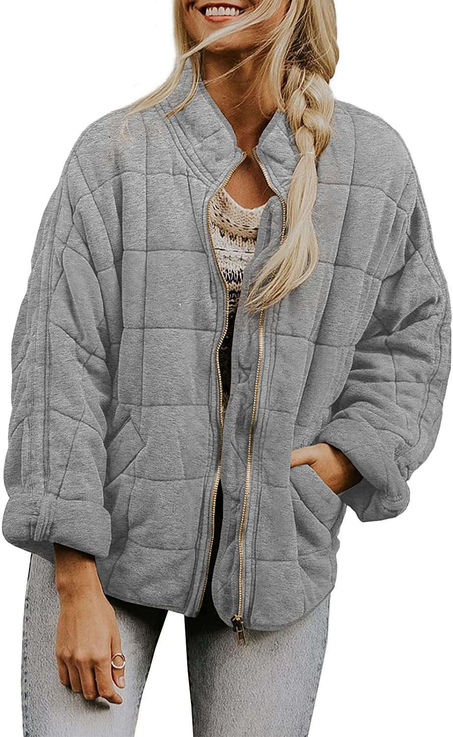Bequeme Damenjacke Mit Praktischen Taschen