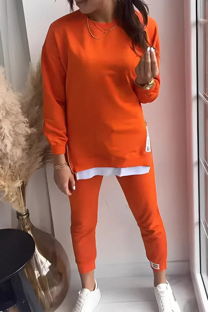 Women's Tracksuit Loungewear Set Sweatshirt Pants