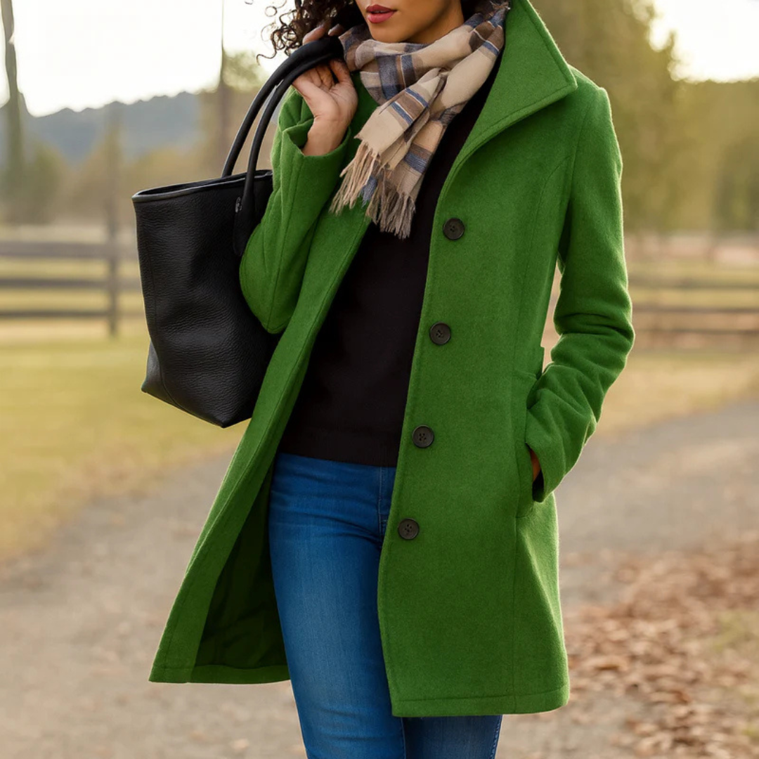 Elegant Women's Coat Modern Cut