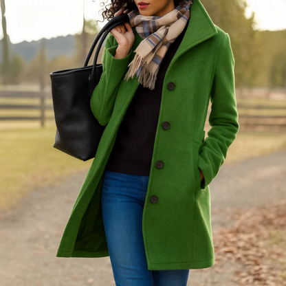 Elegant Women's Coat Modern Cut