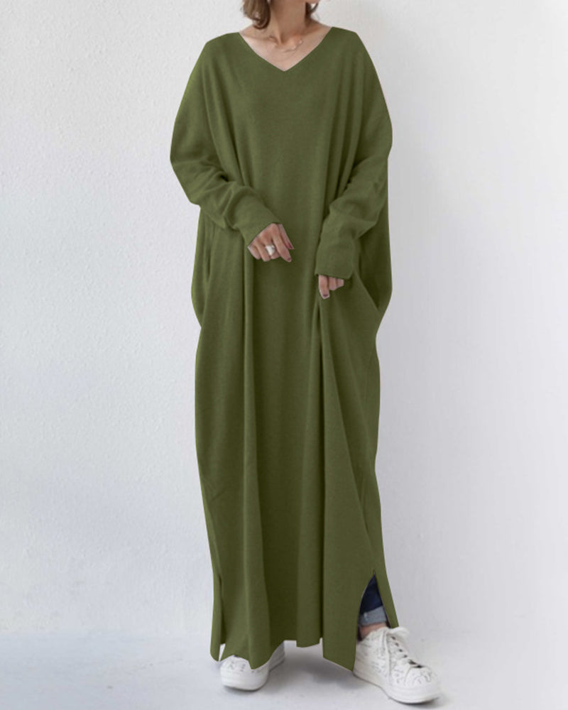 Dress With Sweater Modern Look