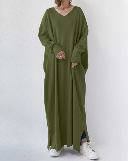 Dress With Sweater Modern Look