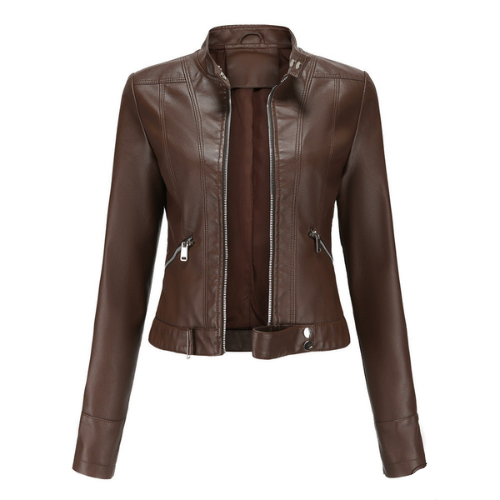 Women's Leather Jacket Modern Chic