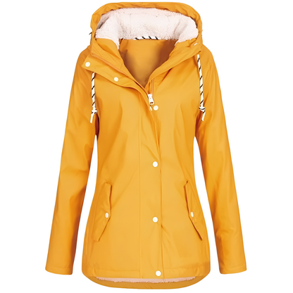 Waterproof Women's Rain Pants Hooded Velvet Trousers