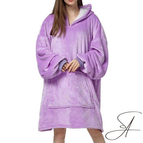 Comfortable Plush Hoodie Soft And Warm