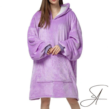 Comfortable Plush Hoodie Soft And Warm