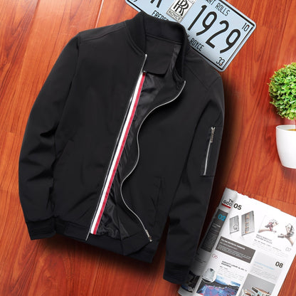 Stylish Men's Bomber Jacket Modern Design