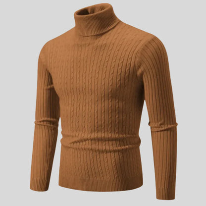 Stylish Men's Turtleneck Sweater Modern