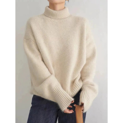 Women's Warm Turtleneck Sweatshirt