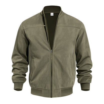Men's Elegant Suede Leather Jacket