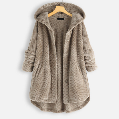 Women's Winter Coat Warm Hooded Elegant