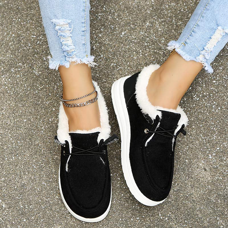Warm Lined Women's Sneakers
