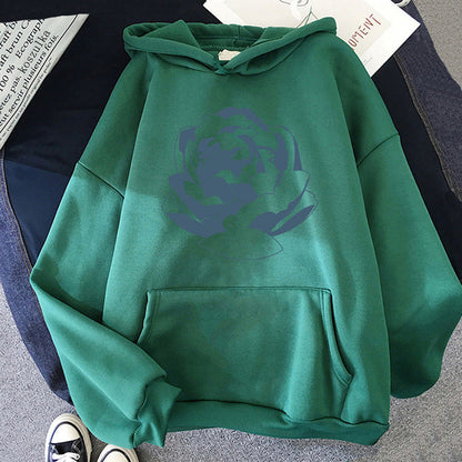 Oversized Hoodies Soft Cotton Trendy Graphic Print