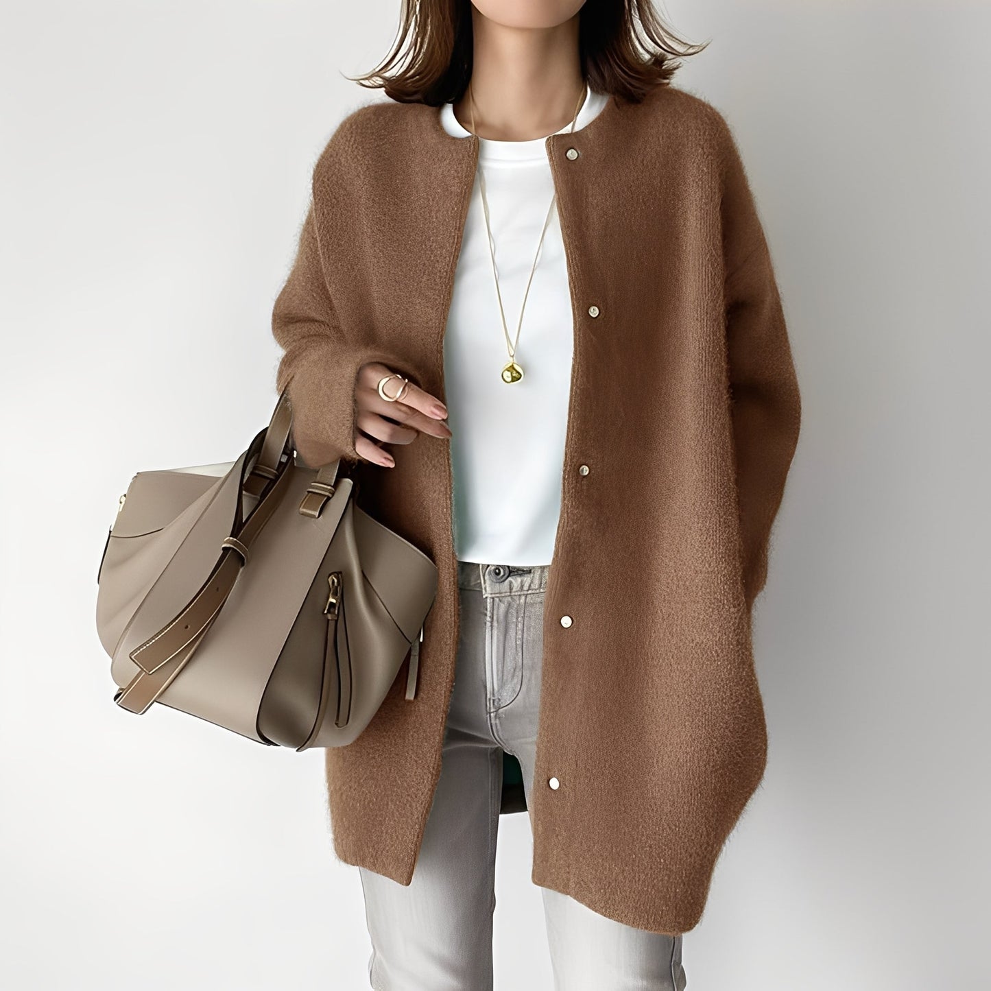 Stylish Women's Modern Loose Cardigan