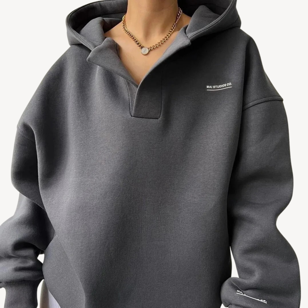 Soft Women's Fleece Hoodie Oversized