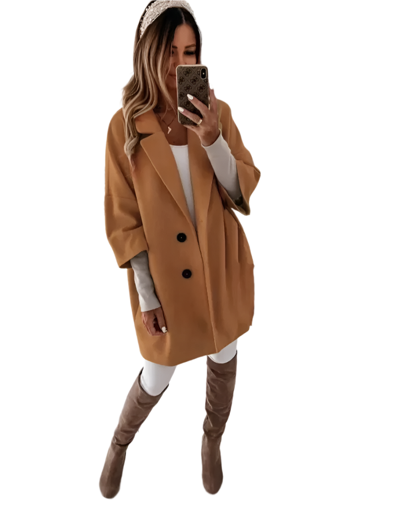 Elegant Women's Trench Coat Loose Fit