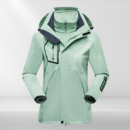Practical 3-in-1 Women's All-Weather Jacket