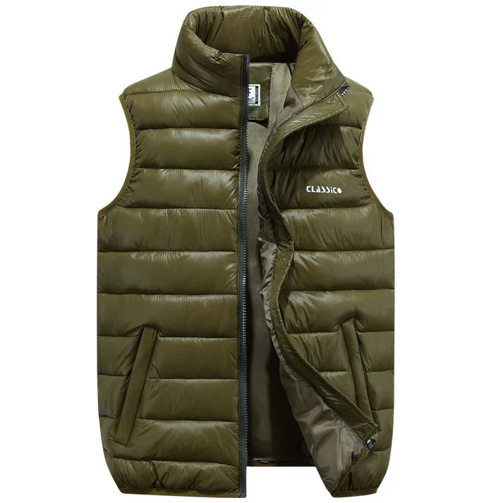 Men's Lined Vest Warm Elegant