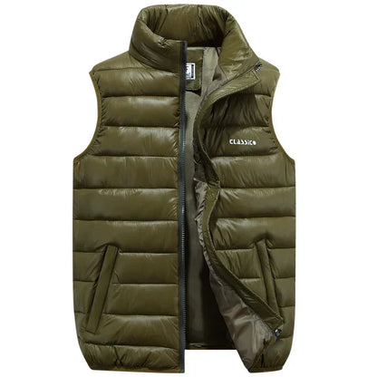 Men's Lined Vest Warm Elegant