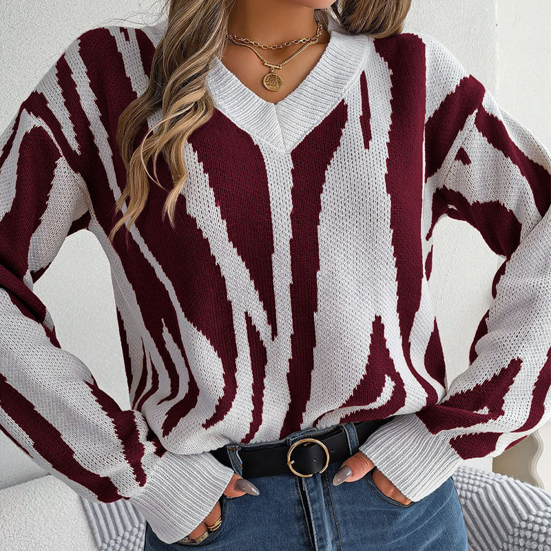 Comfortable Knitted Jumper Soft and Warm
