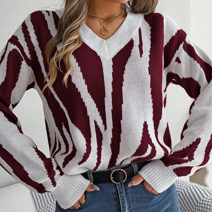 Comfortable Knitted Jumper Soft and Warm