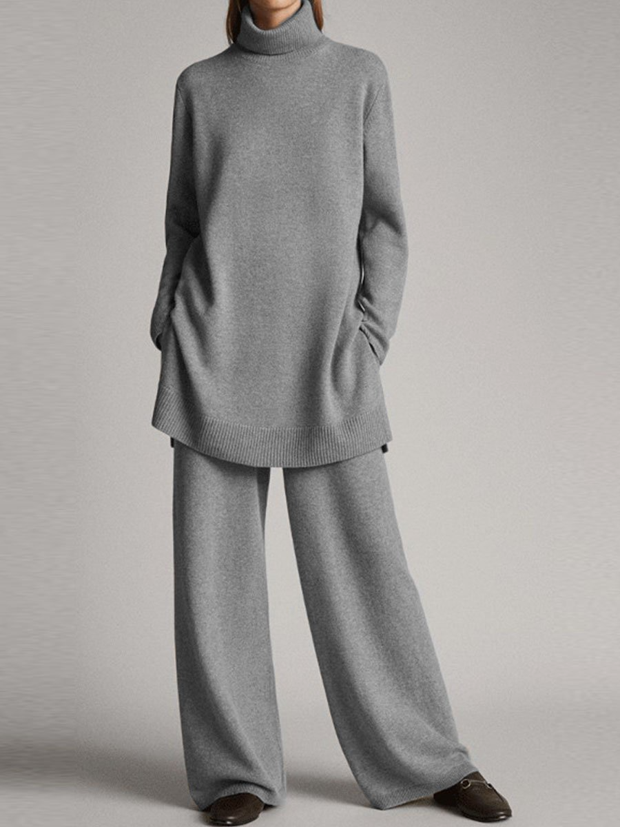 Women's Soft and Comfortable Sweater and Pants Set