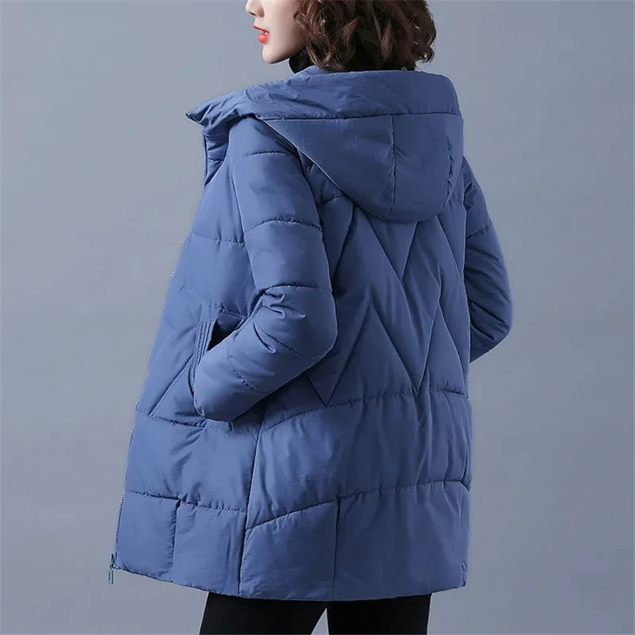 Elegant Women's Quilted Jacket Autumn Winter