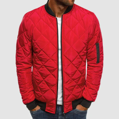 Men's Transitional Jacket Quality Leather Look