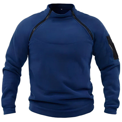 Men's Tactical Outdoor Fleece Pullover
