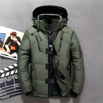 Stylish Down Jacket Elegant Warm
