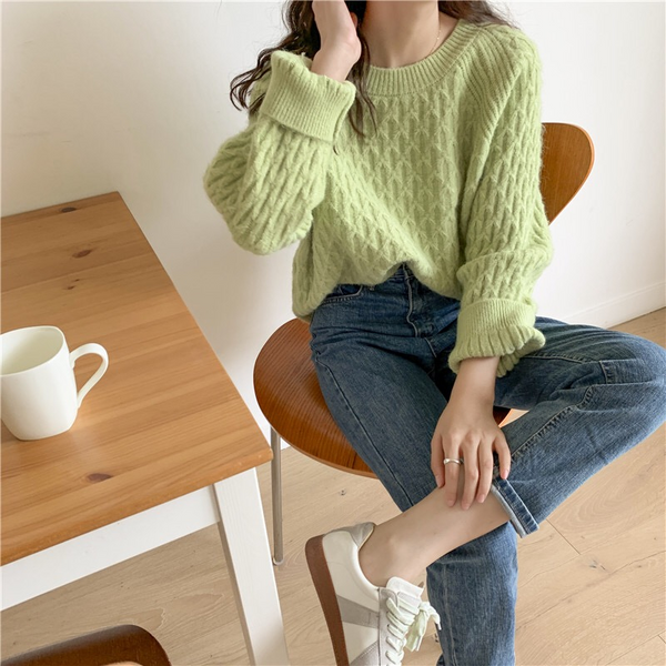 Nora Knitted Sweater Soft Cuddly Design